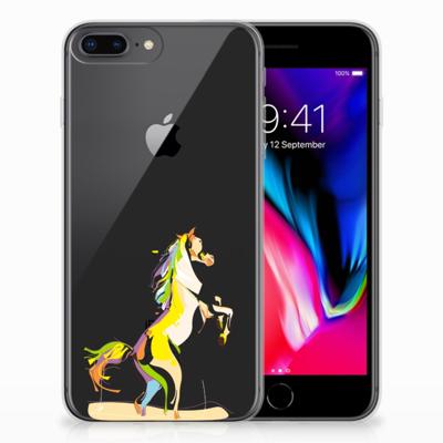 Apple iPhone 7 Plus | 8 Plus Telefoonhoesje met Naam Horse Color Apple iPhone 7 Plus | 8 Plus Telefoonhoesje met Naam Horse Color