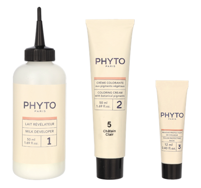 Phyto Phytocolor Permanent Color 5 Châtain clair Haarverf 112 ml