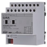 104000  - EIB, KNX switching actuator 2-ch, 104000
