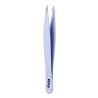Vitry Face Care Coloured Tweezers Slant Ends Pincet Ref.22 C Light Mauve 1Stuks
