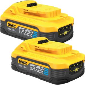 DeWalt Accessoires DCBP518H2-XJ | Accu | Powerstack - Twin pack | 18V XR | 5.0Ah - DCBP518H2-XJ