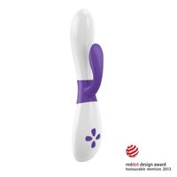 ovo - k2 rabbit vibrator lila wit