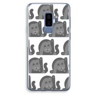 Cats: Samsung Galaxy S9 Plus Transparant Hoesje