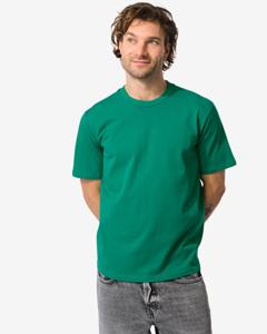HEMA Heren T-shirt Relaxed Fit Felgroen (felgroen)