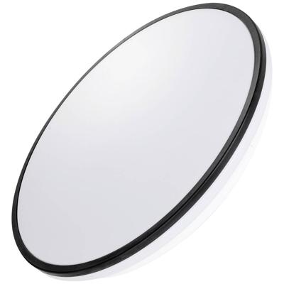 avide ACLO28NW-15W-OLI-B Oyster Olivia LED-plafondlamp LED LED vast ingebouwd Energielabel: F (A - G) 15 W Zwart avide ACLO28NW-15W-OLI-B Oyster Olivia LED-plafondlamp LED LED vast ingebouwd Energielabel: F (A - G) 15 W Zwart