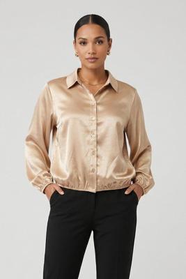 Maicazz Sydia - Blouse Sp26.20.320 Blouse Gold