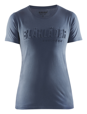Blåkläder Dames T-Shirt 3D 34311042 Limited Edition | Gevoelloos Blauw/Limited Edition | Maat 3XL - 7330509770702