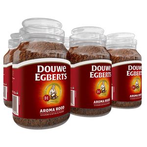 Douwe Egberts - Aroma rood oploskoffie - 6x 200g