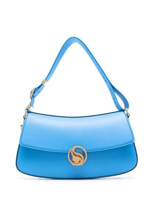 Stella McCartney sac porté épaule S-Wave - Bleu