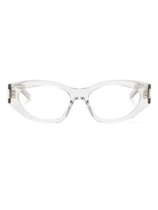 Saint Laurent Eyewear lunettes de vue SL 638 à monture papillon - Tons neutres