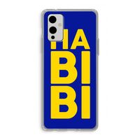 Habibi Blue: OnePlus 9 Transparant Hoesje