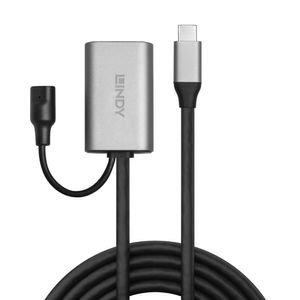 Lindy 43271 USB-kabel 5 m USB 3.2 Gen 1 (3.1 Gen 1) USB C Zwart