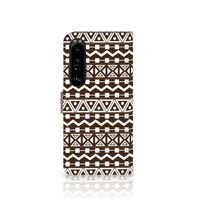 Sony Xperia 1 IV Telefoon Hoesje Aztec Brown - thumbnail