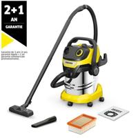 KARCHER WD 5 S V-30/5/22 nat- en droogzuiger - 30 L roestvrijstalen tank - 1100W (Blowerfunctie) - thumbnail