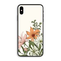 Floral bouquet: iPhone XS Max Biologisch afbreekbaar hoesje