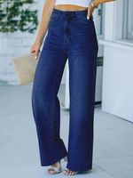 Denim Casual Loose Jeans - thumbnail