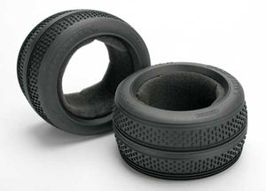 Tires, victory 2.8" (front) (2)/ foam inserts (2)