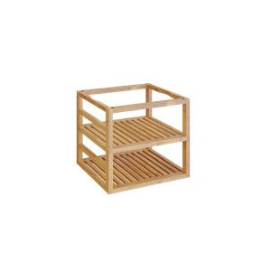 OFYR Storage Insert Pro Teak Wood Medium