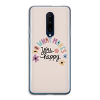 Happy days: OnePlus 7 Pro Transparant Hoesje