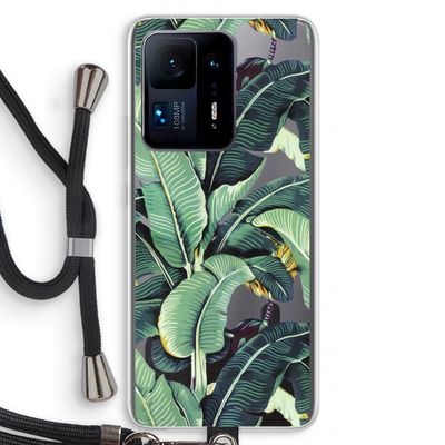 Bananenbladeren: Xiaomi Mi Mix 4 Transparant Hoesje met koord