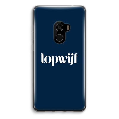 Topwijf Navy: Xiaomi Mi Mix 2 Transparant Hoesje