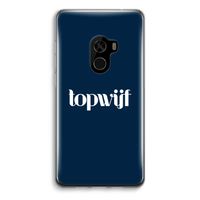 Topwijf Navy: Xiaomi Mi Mix 2 Transparant Hoesje