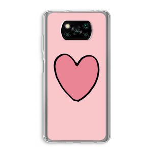Hartje: Xiaomi Poco X3 NFC Transparant Hoesje