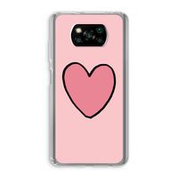 Hartje: Xiaomi Poco X3 NFC Transparant Hoesje