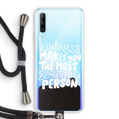 The prettiest: Huawei P Smart Pro Transparant Hoesje met koord