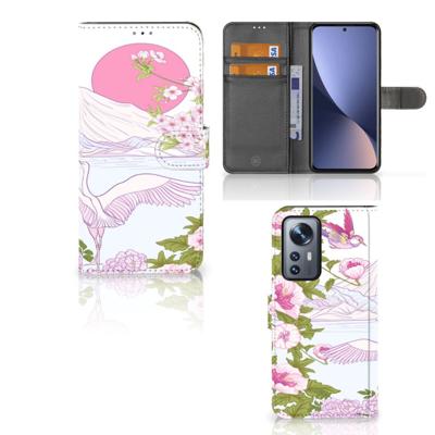 Xiaomi 12 Pro | Telefoonhoesje | Met pasjeshouder | Bird Standing