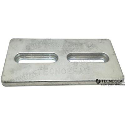 TENTECDIVERSAL - ALU PLAAT ANODE. Duikers 305x152x25mm