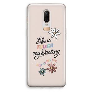 Tough Life: OnePlus 6 Transparant Hoesje