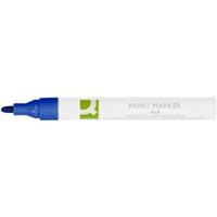 Q-CONNECT paint marker, op oliebasis, ronde punt, blauw