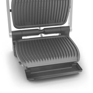 Tefal GC707D Contactgrill Elektrisch RVS, Zwart