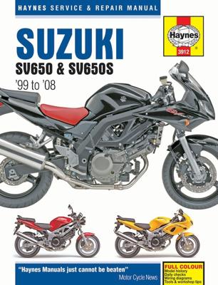 Suzuki SV650 & SV650S (99 - 08) 3912