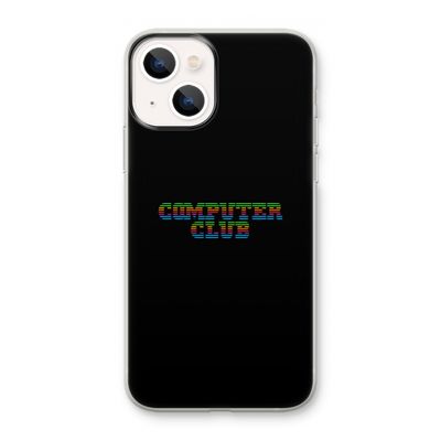 Retro: iPhone 13 mini Transparant Hoesje
