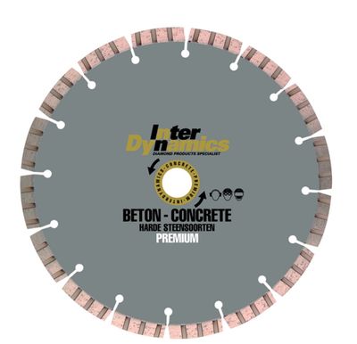 Inter Dynamics Diamantzaag Beton Premium 300x30mm - 320330