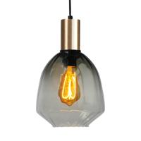 Masterlight Hanglamp goudPorto met Nicolette green glas - Ø 20cm - 2710-05-02-14