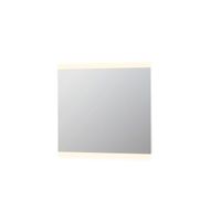 INK SP4 Spiegel - 100x4x80cm - LED onder en boven colour changing - dimbaar - aluminium Zilver 8407940