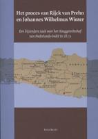 Het proces van Rijck van Prehn en Johannes Wilhelmus Winter (Paperback)
