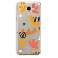 Abstract: Samsung Galaxy J6 (2018) Transparant Hoesje