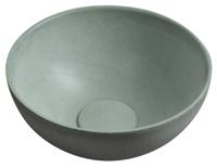 Sapho Minor toilet waskom beton 26cm groen