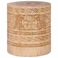 Parasolvoet Anders Bruin 34 x 40 cm Massief hout