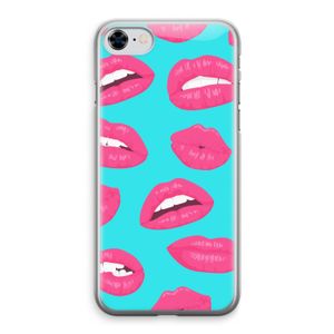 Bite my lip: iPhone 8 Transparant Hoesje