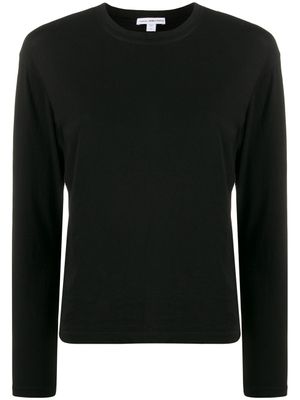 James Perse t-shirt à manches longues - Noir