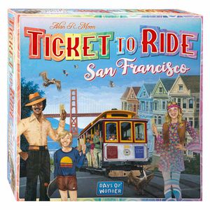 Asmodee ticket to ride san francisco bordspel