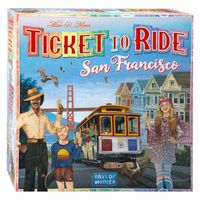 Asmodee ticket to ride san francisco bordspel