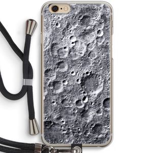 Maanlandschap: iPhone 6 / 6S Transparant Hoesje met koord