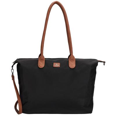 Charm London Handtas / Schoudertas Buckingham 15&apos;&apos; Zwart
