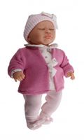 Berjuan babypop Dormilon 40 cm roze - thumbnail